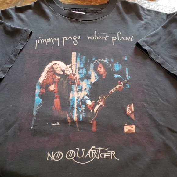Hanes Heavy Weight Other - Jimmy Page Robert Plant 1995 World Tour shirt